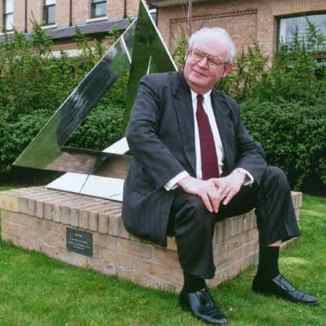 Outside the Newton Institute in Cambridge
  